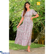 Mini Floral Tiered Maxi Dress Buy KICC Online for specialGifts