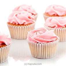 Rose Swirl Cupcake 12 Piece Pack at Kapruka Online