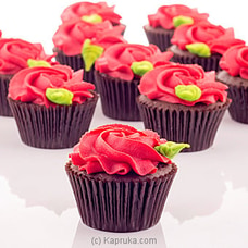Garden Of Roses Cupcakes - 12 Piece at Kapruka Online