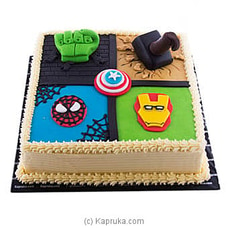 All-In-One Superheroes Cake at Kapruka Online