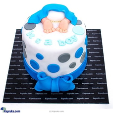 It`s A Boy` Baby Shower Ribbon cake, Gift For Gender Reveal Party Buy new born Online for specialGifts