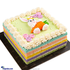 Sponge Easter Themed Pastel Velvet Cake Buy Cake Delivery Online for specialGifts