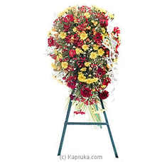 Funeral Wreath - E With Stand at Kapruka Online