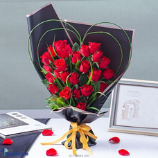 Romantic Lullaby Bouquet - 24 Red Roses Buy birthday Online for specialGifts