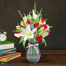 Whispers Of Lilies And Roses Buy mothers day Online for specialGifts