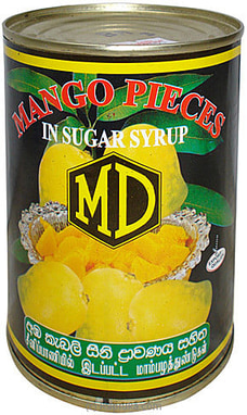 MD - Mango Slices In Sugar Syrup Tin - 560g Buy MD Online for specialGifts