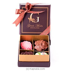 4 Piece Chocolate Box (Paperboard)(GMC) Buy GMC Online for specialGifts