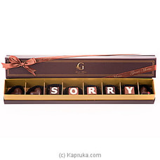 `Sorry` 8 Piece Chocolate Box(GMC) Buy GMC Online for specialGifts