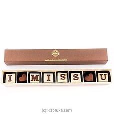 `I Miss You` 8 Piece Chocolate Box(Java) Buy Java Online for specialGifts