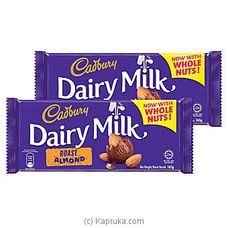 Cadbury Dairy Milk Roast Almond 160g at Kapruka Online