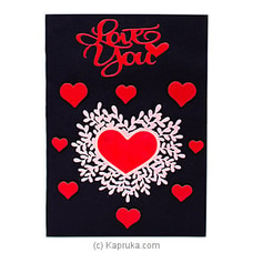 I Love You Greeting Card at Kapruka Online