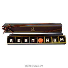 `BEST MUM` 8 Piece Chocolate Box (GMC) Buy GMC Online for specialGifts