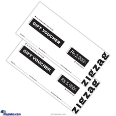 Zigzag Gift Vouchers Rs. 5000  Online for specialGifts