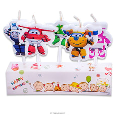 Super Wings 5 Piece Candle Set Buy candles Online for specialGifts