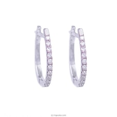 Alankara 18kw White Gold  Earrings  VVS1-g (22/12545) Buy Alankara Online for specialGifts