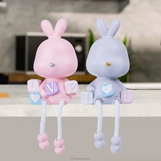 Sway Together - Rabbit Couple Figurine Ornament Buy ornaments Online for specialGifts