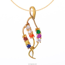 Mallika Hemachandra Color Stone Pendant(STR) Buy Mallika Hemachandra Jewellers Online for specialGifts