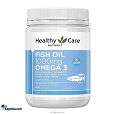 Healthy Care Fish Oil 1000mg Omega 3- 400 Capsules Buy Healthy Care Online for specialGifts
