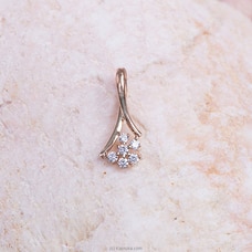 Alankara 18kt Pink Gold Diamond Pendant Only 0.05 Karat Vvs1/G (Ajp6059) Buy ALANKARA Online for specialGifts