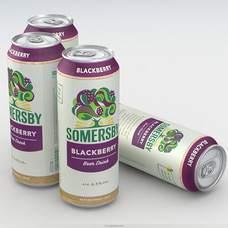 Somersby Blackberry Beer 4.5 ABV (4 pack 500ml) Buy Order Liquor Online For Delivery in Sri Lanka Online for specialGifts