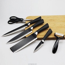 Evcriverh 6 In 1 Premium Quality Stainless Steel Kitchen Knife Set Buy mothers day Online for specialGifts
