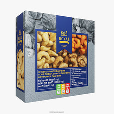 Royal Cashew 3in1 Cashew Nuts Gift Pack In Plastic Container - Box 500g at Kapruka Online