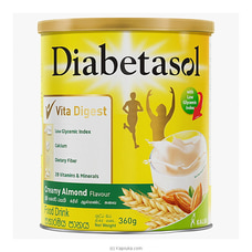 Diabetasol Creamy Almond Flavour 360g Buy Online Grocery Online for specialGifts