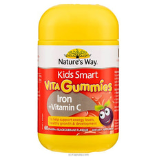 Nature`s Way Kids Smart Vita Gummies Iron + Vitamin C 60`s Buy Natures Way Online for specialGifts