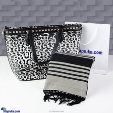 Handloom Beauty with Coordinated Handbag Buy Islandlux Online for specialGifts