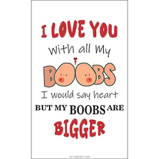 Naughty Greeting Card Buy you and me Online for specialGifts