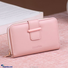 Simple Fashion Folding Wallet - Pink Buy mother Online for specialGifts