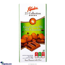 Kandos 21 Collection Five Star - Almond And Cocoa Nibs Milk Chocolate 120g Buy KANDOS Online for specialGifts