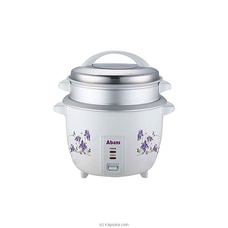 ABANS 2.8L (1.8KG) Rice Cooker with Steamer- ABCKRC28TR5WS Buy Abans Online for specialGifts