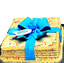Shop in Sri Lanka for Happy Birthday Ribbon Cake- 2LB - (SHAPED CAKE) Blue