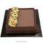 Shop in Sri Lanka for Welldeco Chocolate Cake With Flowers - 3lb-(shaped CAKE)