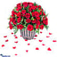 Shop in Sri Lanka for Country Roses 100 Red Roses Premium Arrangement