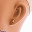 Shop in Sri Lanka for Vogue 22k gold ear stud set with 6 (c/Z) rounds
