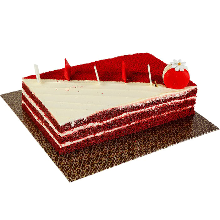 Red Velvet Cake Sandwiched With Cream Cheese Cream(gmc) Online at Kapruka | Product# cakeGMC00101