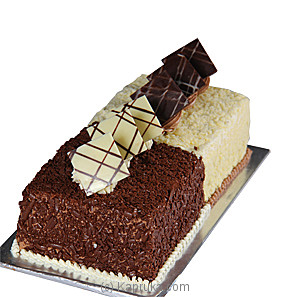 White & Dark Chocolate Loaf Online at Kapruka | Product# cakeFAB00208