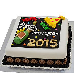 Happy New Year 2015 Online at Kapruka | Product# cakeBT00179