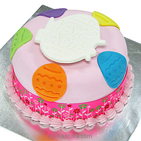 Fab Easter Ribbon Cake Online at Kapruka | Product# cakeFAB00227