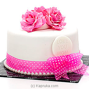 Pearls And Roses For My Perfect Mom Online at Kapruka | Product# cake00KA00431