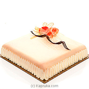 XL - Ribbon Cake Covered With Marzipan 4 LB Online at Kapruka | Product# cakeHTN00143