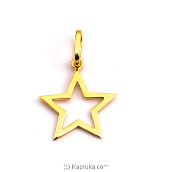 Mallika hemachandra 22kt gold pendant (p406/1) Online at Kapruka | Product# jewelleryMH0177