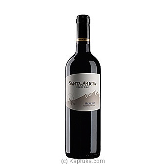 Santa Alicia Merlot 750ml - Red Wine - 13% - Chile Online at Kapruka | Product# liqprod100231