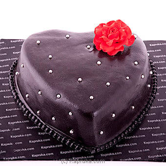 Only Rose In My Heart Cake Online at Kapruka | Product# cake00KA00493