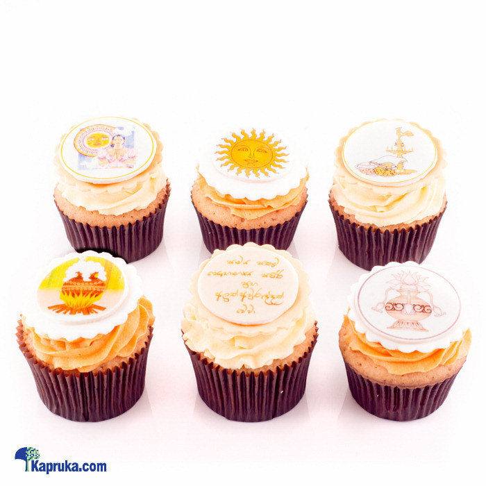 Avrudu Delight Cup Cakes - 6 Piece Pack Online at Kapruka | Product# cakeHOME00172