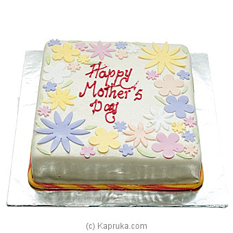 Kingsbury Rainbow Flower Cake Online at Kapruka | Product# cakeKB00142
