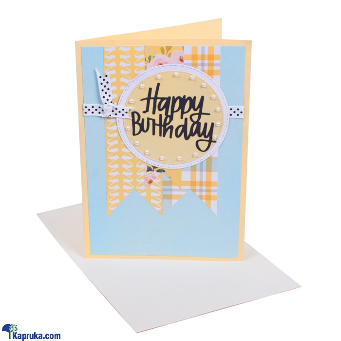 Happy Birthday Handmade Greeting Card Online at Kapruka | Product# greeting00Z387
