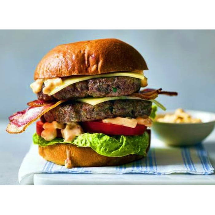 Divine Double Beef Burger Online at Kapruka | Product# pastry00110